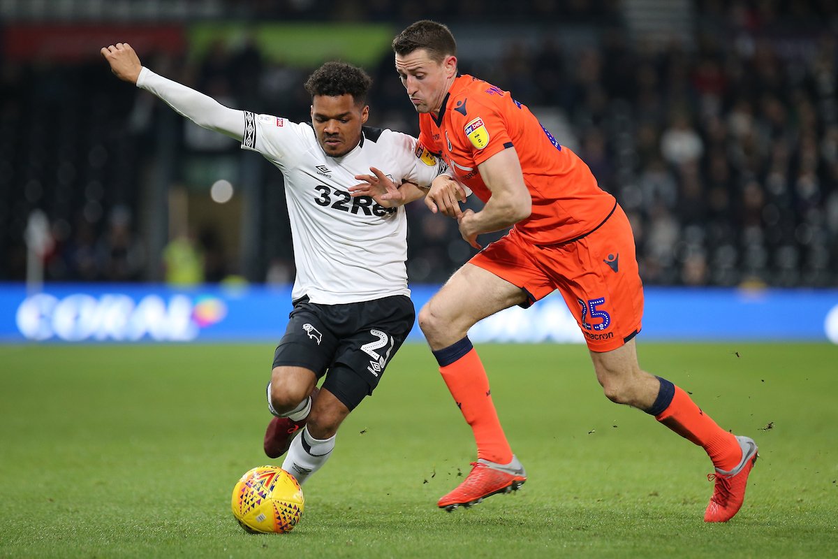, Derby County&#8217;s Holmes set to miss &#8220;several weeks&#8221; through ankle injury
