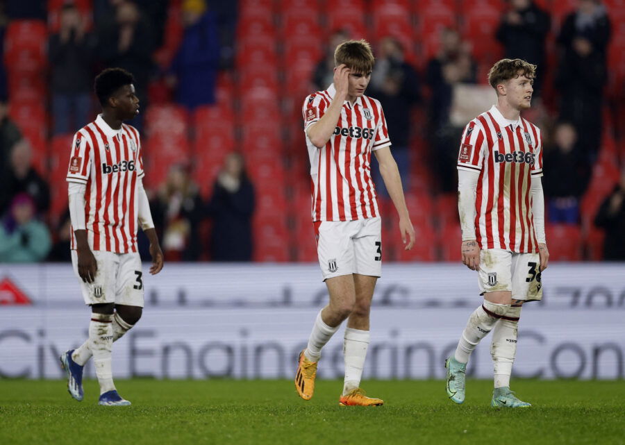 SCFC - Stoke City player Nathan Lowe