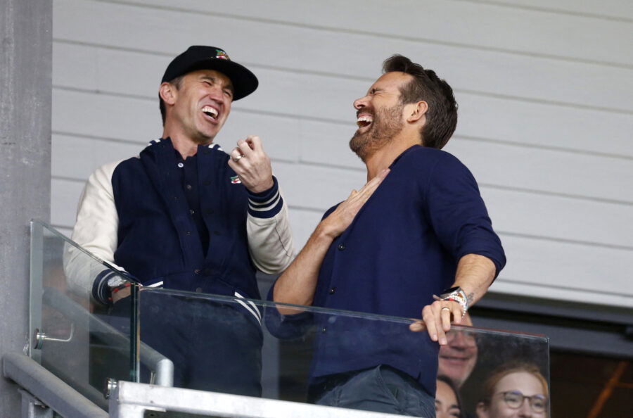 Wrexham owners Rob McElhenney and Ryan Reynolds