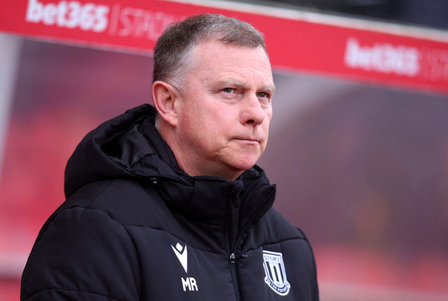 SCFC - Stoke City boss Mark Robins