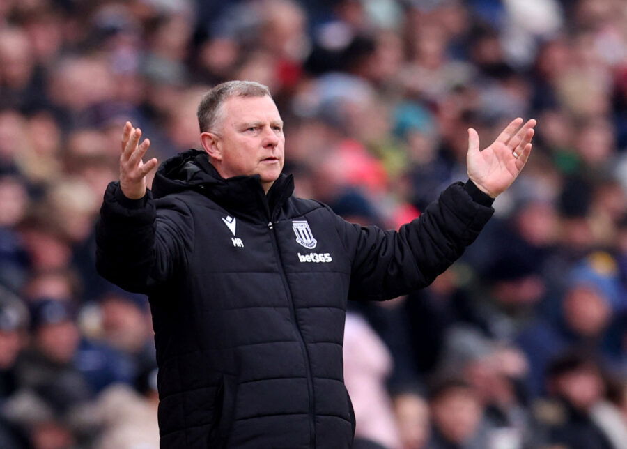 SCFC - Stoke City boss Mark Robins