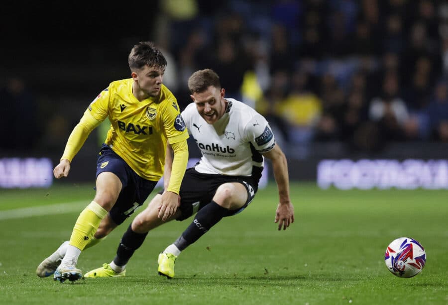 Derby County Team News and Xi predicted Portsmouth star-news.press/wp DCFC, OUFC - Derby County and Oxford United Players Callum Elder and Tyler Goodrham