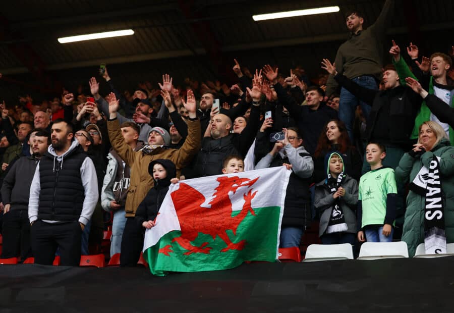 Swansea City fans