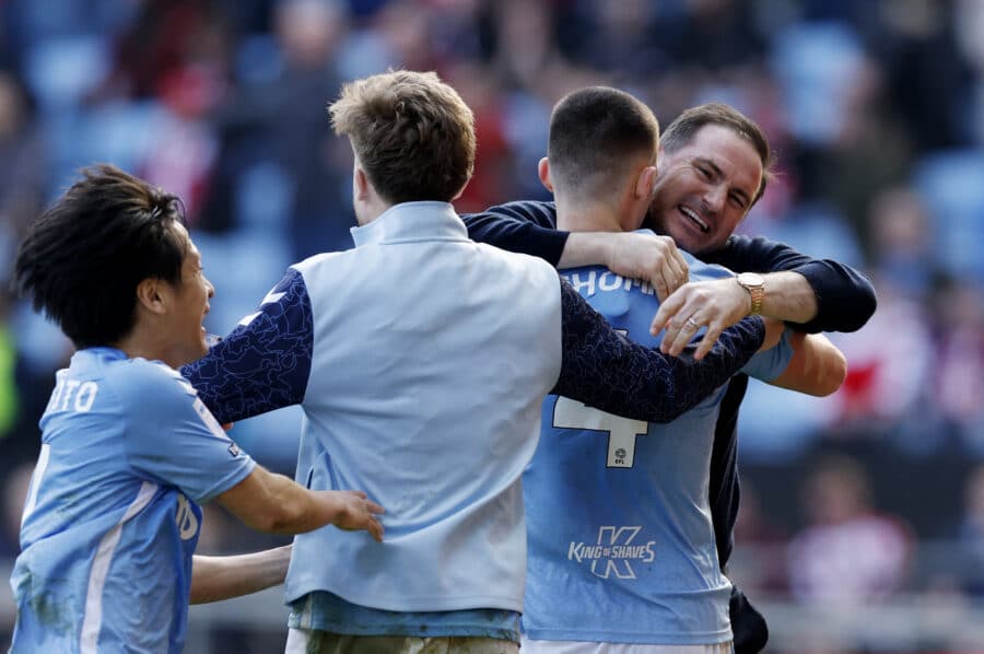 Coventry City boss Frank Lampard