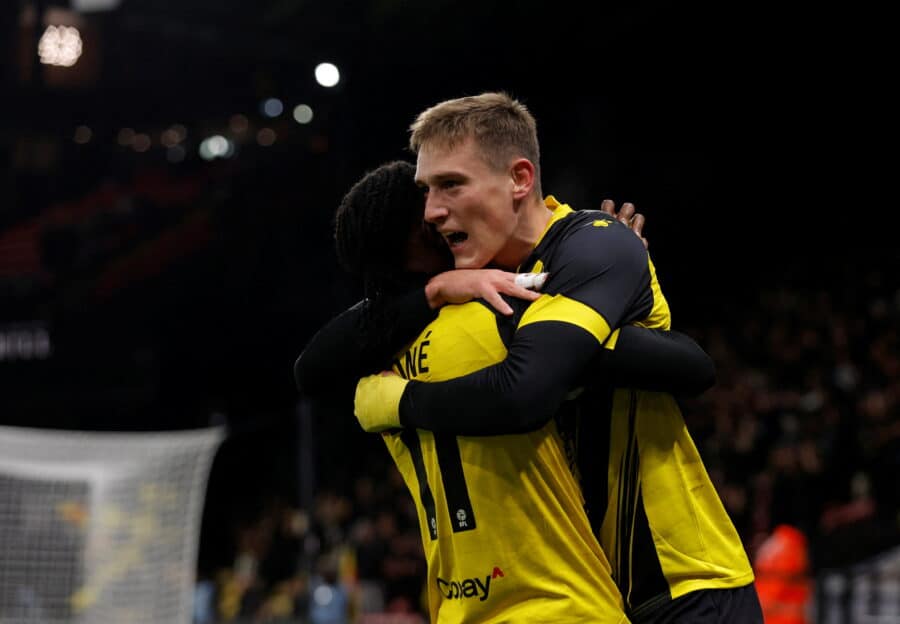 Watford striker Mileta Rajovic