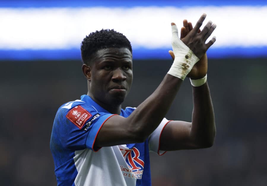 Blackburn Rovers striker Makhtar Gueye