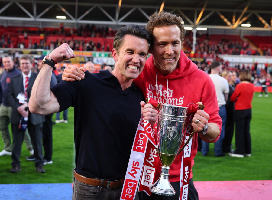 Wrexham owners Rob McElhenney and Ryan Reynolds