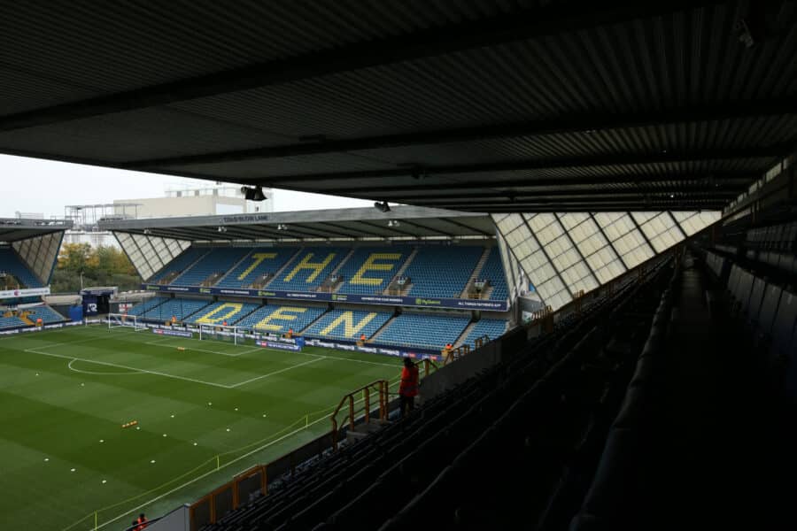 General display of the cave before the Millwall competition