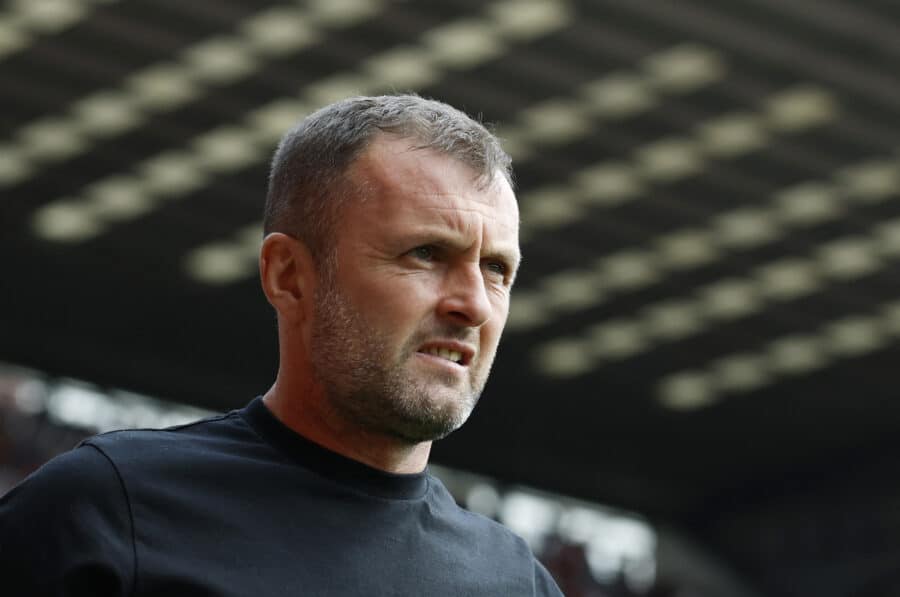 CAFC - Charlton Athletic Manager Nathan Jones for the game