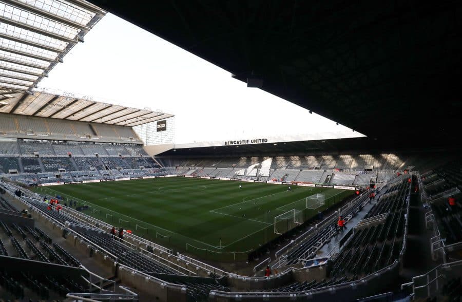 Newcastle United General view in the stadium before the match