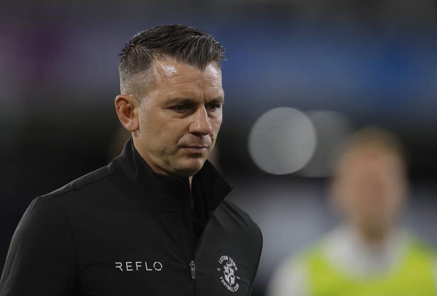 LTFC - Luton Town manager Matt Bloomfield