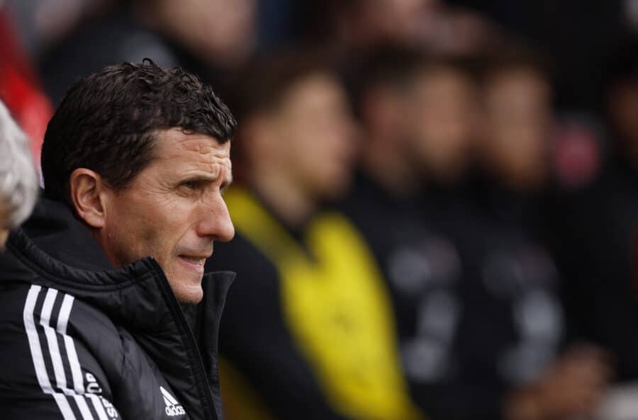 Watford manager Javi Gracia before the match