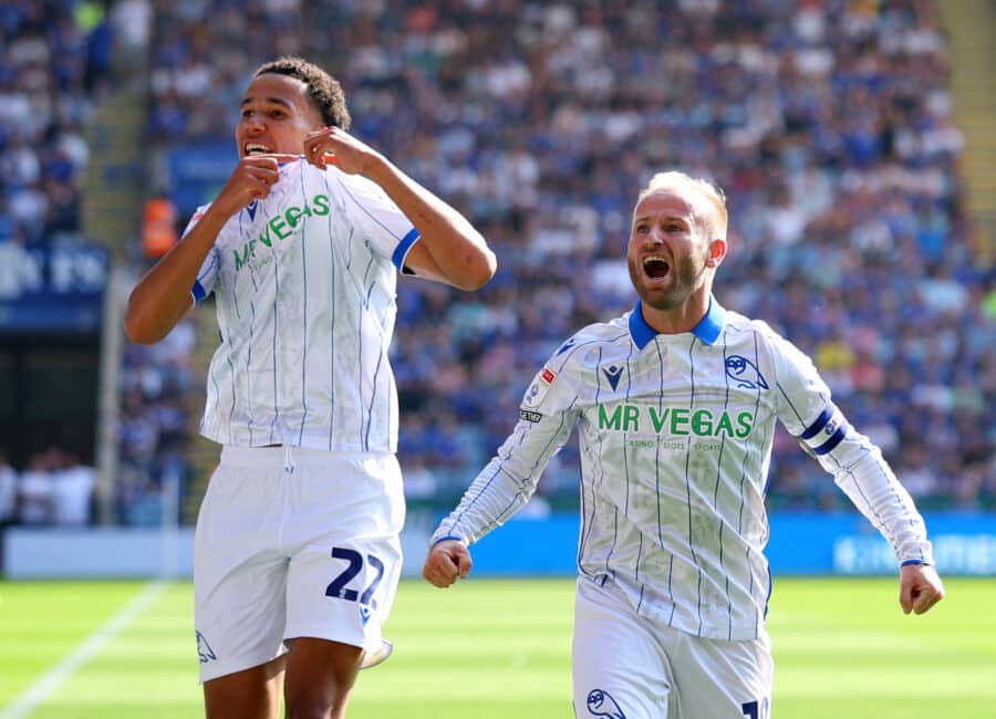 SWFC - Sheffield Wednesday's Barry Bannan and Gabriel Otegbayo celebrate their first goal scored by Nathaniel Chalobah