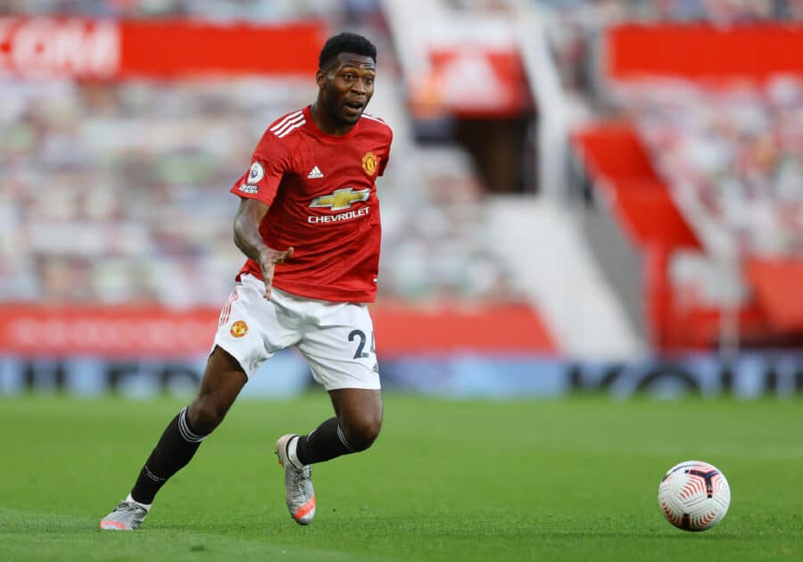 Manchester United's Timothy Fosu-Mensah in action