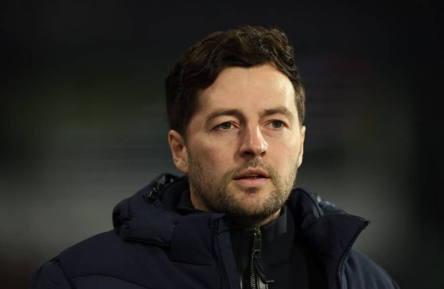 WBA - West Brom manager Ryan Mason before the match